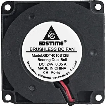 PC ventilátor Gdstime Radiální ventilátor (blower) 4010 24V Dual Ball