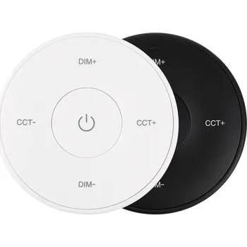 Ovladač světel Mi-Light RF Mini dálkový ovladač pro jednobarevné a CCT LED pásky - Černá - LED Solution - K2S-B - K2S-B