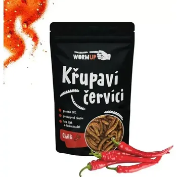 Sušené maso Křupaví červíci s chilli