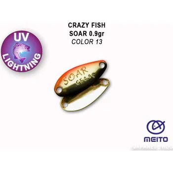 Umělá nástraha Plandavka Crazy Fish Soar 20mm 0,9g color 13