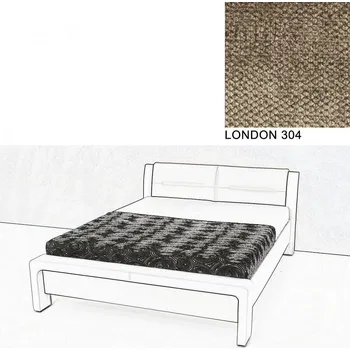 Postel Čalouněná postel AVA CHELLO 160x200, LONDON 304