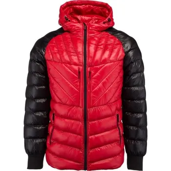 Lehká pánská prošívaná bunda Umbro WILF XL Červená, Černá