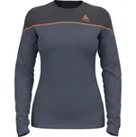 Dámské termotričko Odlo REVELSTOKE PERFORMANCE S Tmavě šedá, Oranžová