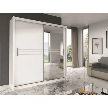 Šatní skříň ArtStol Šatní skříň HAWANA 203 | bílá