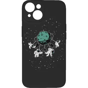 Pouzdro na mobilní telefon Kryt Astrounatský kolotoč pro iPhone 15 Plus