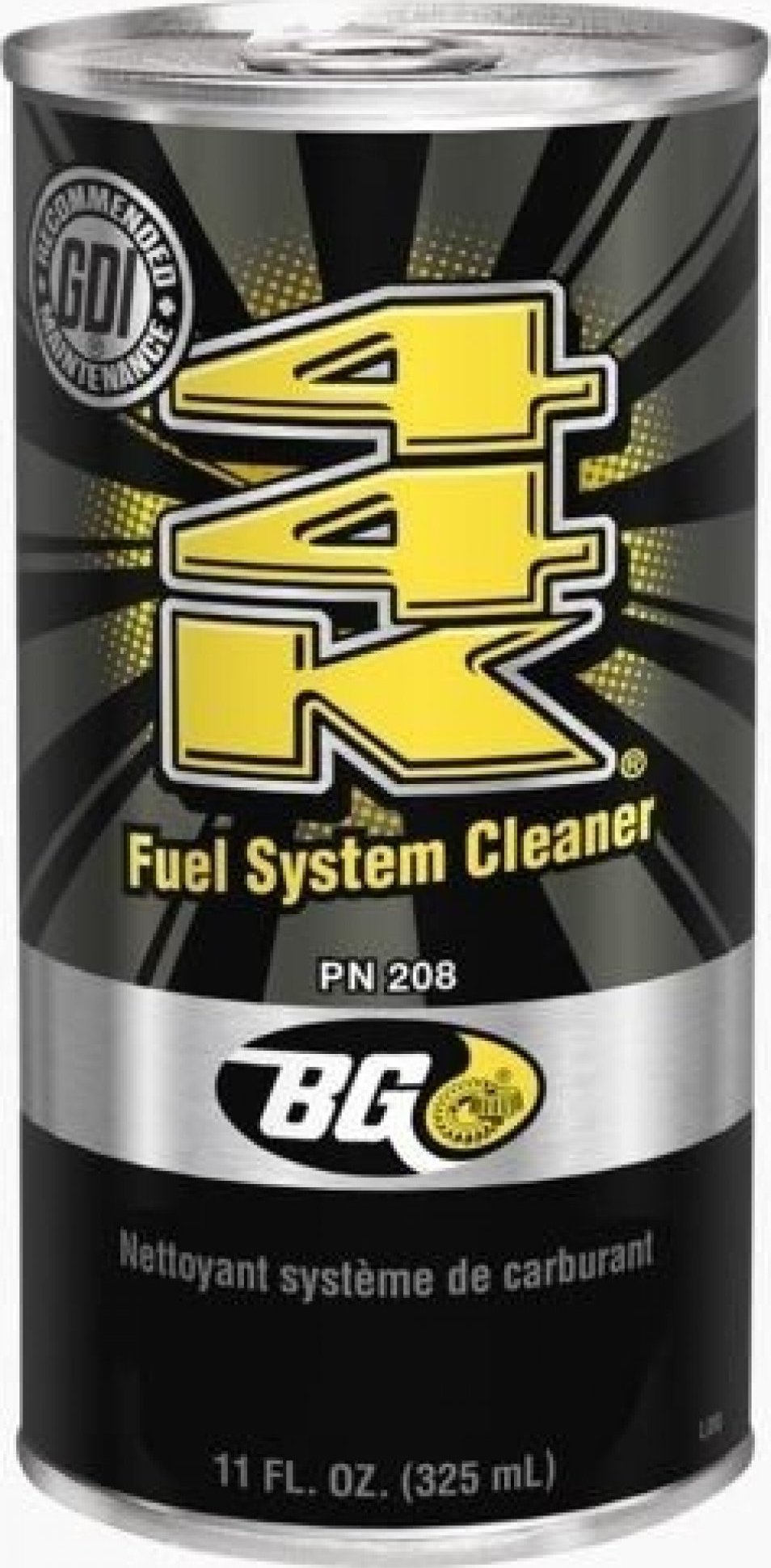 BG 208 44K Fuel System Cleaner 325 ml od 617 Kč Zbozi.cz