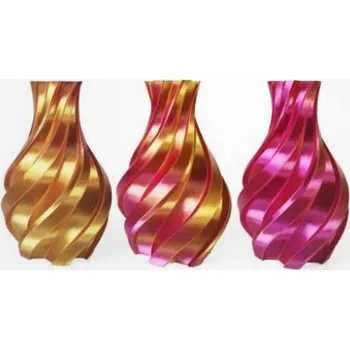 Filament HELLO3D PLA SILK Bicolor Zlatá & Fuchsie (Gold & Fuchsia) Hmotnost: 1 kg