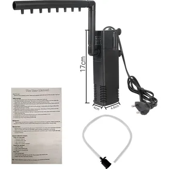 Akvarijní filtr s kyslíkovou pumpou, EU zástrčka - AP 600L