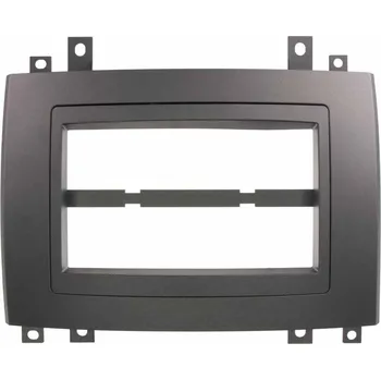 2DIN/1DIN redukce pro Cadillac CTS 2003-06, SRX 2004-07 šedý