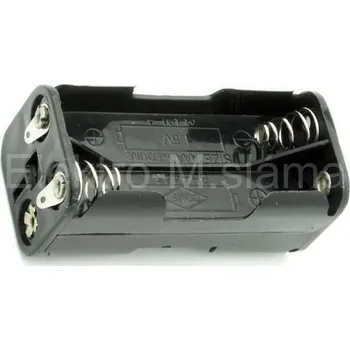 Držák baterie Držák baterie 4xR03 s pájecím očky L011