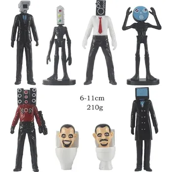 Sbírka herních figurek Skibidi | akční figurka - B-8