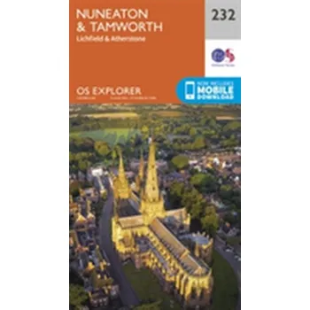 Encyklopedie Nuneaton and Tamworth - Ordnance Survey [EN] (2015, Skládaná mapa, Ordnance Survey)