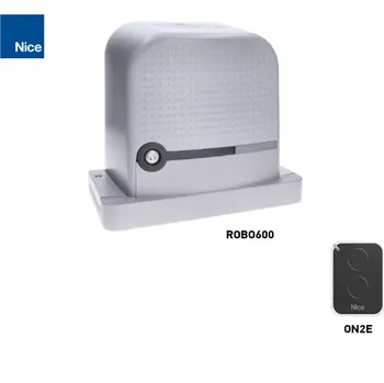 Pohon brány Sada pohonu pro posuvnou bránu do 600 kg/6 m NICE ROBO600 (B)