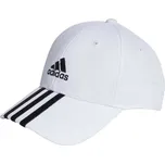 Kšiltovka adidas 3-STRIPES BASEBALL CAP OSFM Bílá, Černá