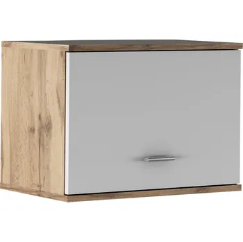 Komoda Nástavec CYRIL TYP 11 dub wotan/bílá