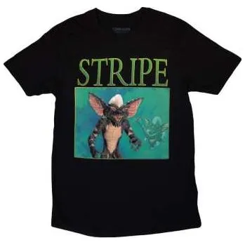 Merch Gremlins: Gremlins Unisex T-shirt: Stripe Homage (large) L