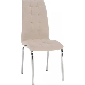 Jídelní židle Jídelní židle GERDA NEW, béžová Dulux/chrom