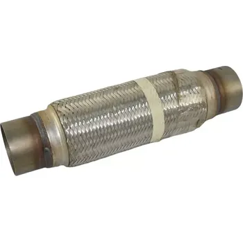 Přední díl výfuku Vlnovec - pružný člen výfuku 3 vrstvý oplet průměr 75 mm délka 375 mm (TYLL T20375)