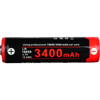 Článková baterie 18650BAT34 KLARUS akumulátor - baterie 18650, 3,7V 3400 mAh
