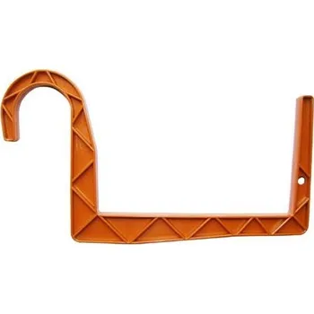 Držák na květináč a truhlík PLASTKON držák truhlíků kulatý závěs 11x15cm TE