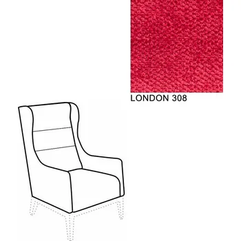 Křeslo Křeslo Ušák AVA HOLLY 1ALR LONDON 308