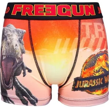 Pánské spodní prádlo Dětské boxerky FREEGUN JURASSIC WORLD 14/16 Mix