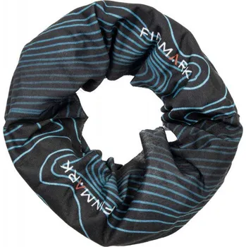 Multifunkční šátek Finmark FS-128 OS Černá, Modrá, Bílá