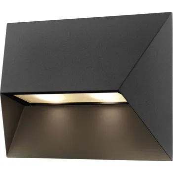 Venkovní osvětlení Černé fasádní svítidlo Pontio 27 pro žárovku 2x GU10 IP54 - Nordlux - 2218191003 - 2218191003