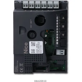 Pohon brány NICE XBA20 R10 - nová řídicí jednotka pro bariéru SBAR