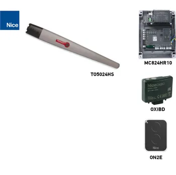 Pohon brány Sada pohonu NICE Toona 5024HS pro jednokřídlou bránu - jedno křídlo 5m/400kg