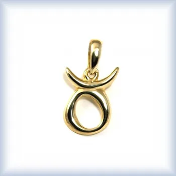 Přívěsek BÝK ZNAMENÍ ZVĚROKRUHU bílé zlato