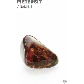 Obal na kartičku Magieprirody.cz Kartička s popiskem kamene Pietersit #26