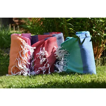 Peshtemal osuška Marmaris Barva: Tyrkysová - Bílá