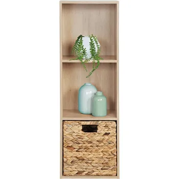 Knihovna Regál SVION se zásuvkou, dub přírodní