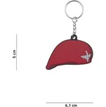 Klíčenka Fostex Baret 1st Airborne WWII - červený