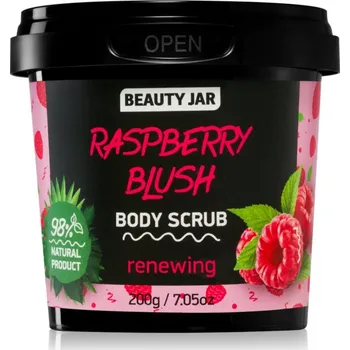 Tělový peeling Beauty Jar Raspberry Blush osvěžující tělový peeling 200 g