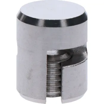 Zábradlí Rukojeť pro nerezový drát ø 4 mm, broušená nerezová ocel K320/ AISI304