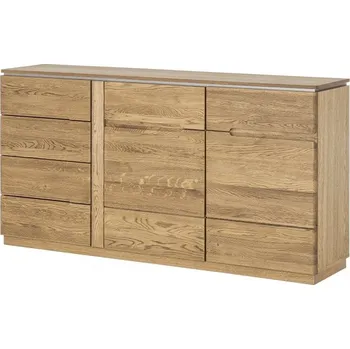 Komoda MALORCA 45 (MONTENEGRO 45)- KOMODA, 2 dvířka, 4 šupík- dub rustik- smontovaný nábytek (SZ) (Z) (K150-Z)