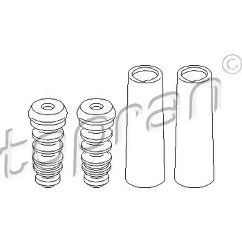 Ochranná sada proti prachu, tlumič pérování TOPRAN 914 103