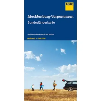 ADAC BundesländerKarte Deutschland Blatt 2 Mecklenburg-Vorpommern 1:250 000 (DE)
