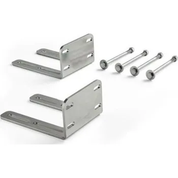 NICE CRA8 - sada 2 úhlových držáků pro montáž hřídele na stěnu