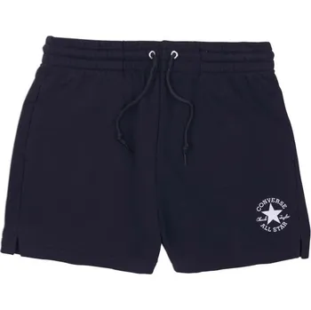 Dámské kraťasy Dámské šortky Converse CHUCK PATCH RELAXED S Černá, Bílá