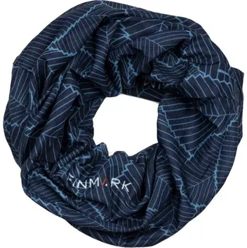 Multifunkční šátek Finmark FS-205 OS Tmavě modrá, Modrá