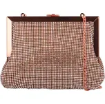 Třpytivá dámská plesová kabelka Amitai, růžová