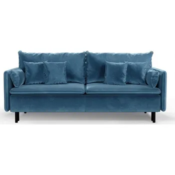 Pohovka Rozkládací pohovka GORDON látka Cloud 63 nohy černé