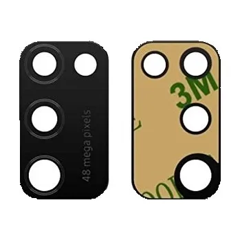 Sklíčko zadní kamery Samsung A415 Galaxy A41 black bez rámečku