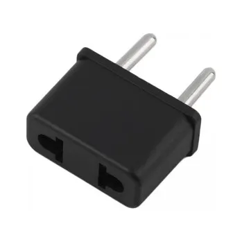 Cestovní adaptér EU / UK (Anglie) / USA, barva černá