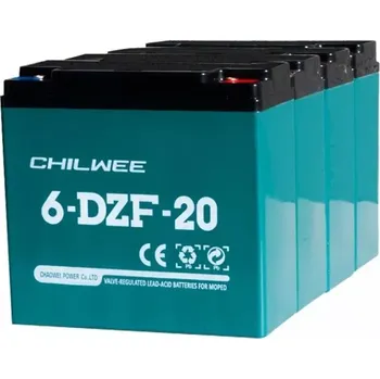 Baterie pro elektrokolo 4 články - baterie VRLA-GEL 48V20Ah (T1-030) (e-Tříkolka Advento - náhradní díl 4 články - baterie VRLA-GEL 48V20Ah )