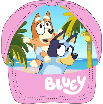 Kšiltovka Bluey - licence Dívčí kšiltovka - Bluey 5239023, růžová Barva: Růžová, Velikost: velikost 54