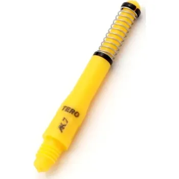 Příslušenství pro šipky Násadky Cuesoul Tero Flights AK7 Yellow Délka: 37 mm